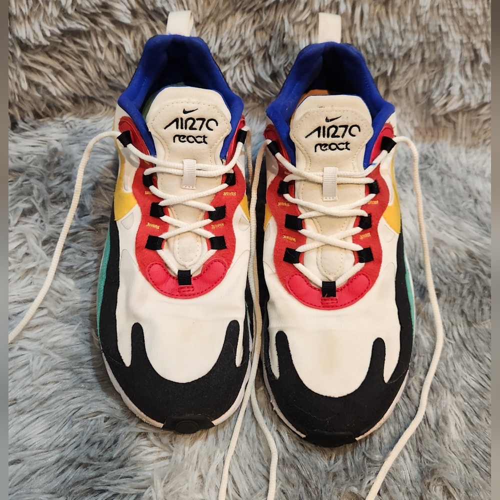 Nike Air 270 Rract Men Multicolor React Sneakers